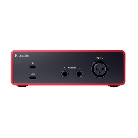 Focusrite Scarlett4 solo arrière