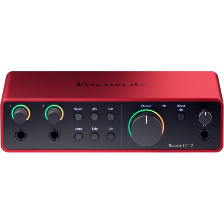 Focusrite Scarlett 2I2 4gen avant