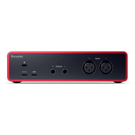 Focusrite Scarlett 2I2 4gen arrière