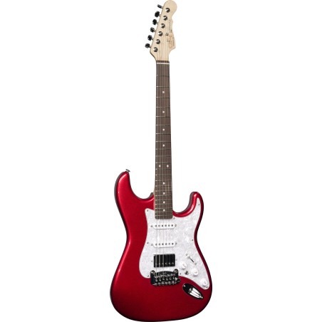 G&L Custom Shop Legacy HSS Candy Apple Red