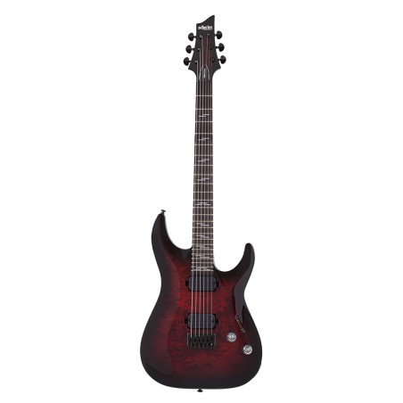 Schecter Omen Elite 6 Black Cherry Burst