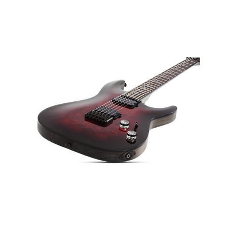 Schecter Omen Elite 6 Black Cherry Burst