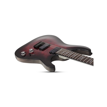 Schecter Omen Elite 6 Black Cherry Burst