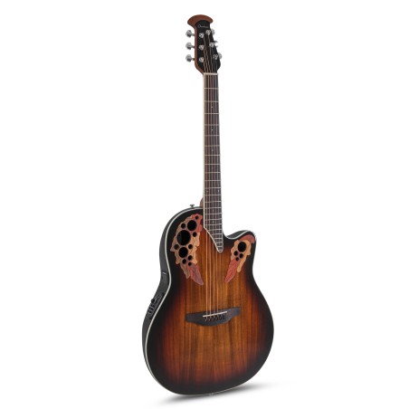 Ovation Elite Plus CE48P Super Shallow Koa Burst