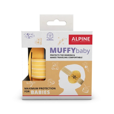 Alpine babymuff jaune